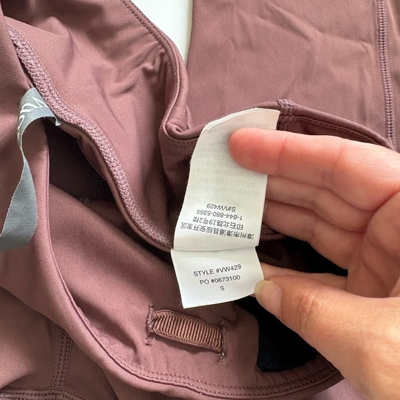 Vuori Stride Leggings Size Small Brown - Picture 7 of 11